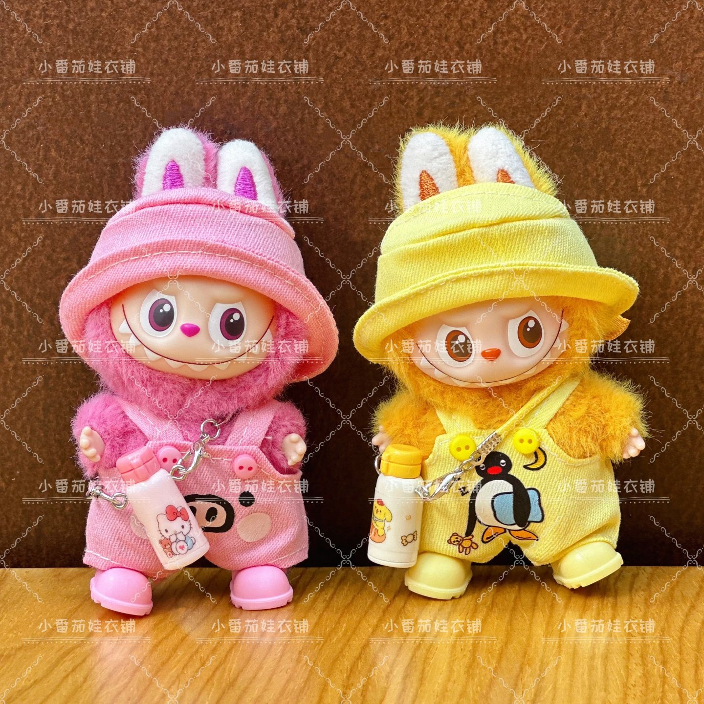 娃衣10cm拉布布衣服四代心底密码迷你labubu公仔背带裤帽子替换装,模玩/动漫/周边/娃圈三坑/桌游,棉花娃娃/毛绒玩具娃衣,淘宝优惠券,粉丝福利购,淘宝优惠卷