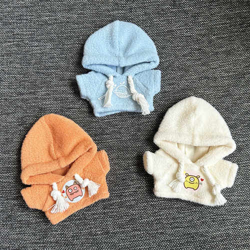 10cm娃衣棉花娃娃海星胖胖体卫衣