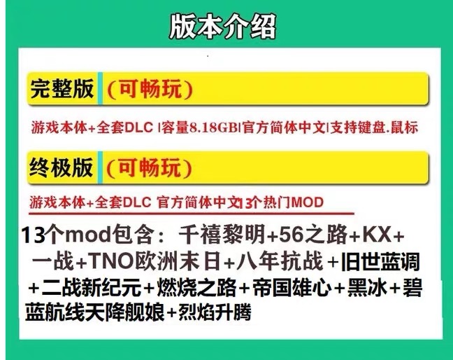 P社策略游戏IV全DLC热门Mod烈焰升腾 56之路 免Steam下载安装直玩