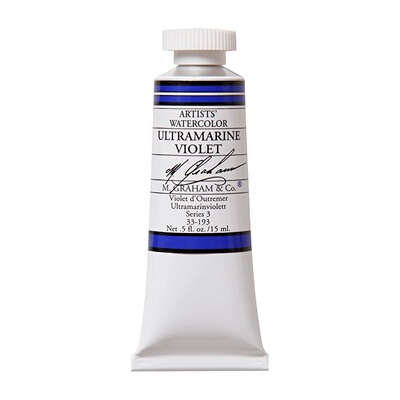 American original M.graham watercolor paint artist acuarela