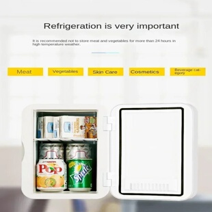12V/220V Amoi Xiaxin Mini Refrigerator Mini Home Dormitory