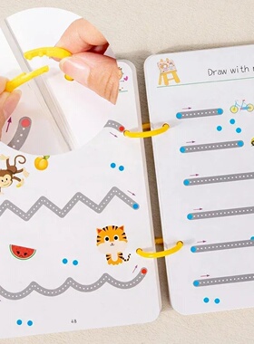 Magical Tracing Workbook Control Training Book Reusable Mag