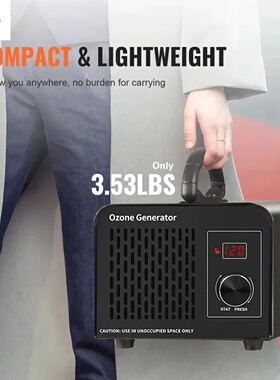 12g Ozone Machine Ozone Generator Air Purifier Remove Forma