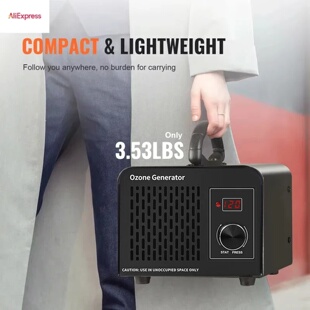 12g Ozone Machine Ozone Generator Air Purifier Remove Forma
