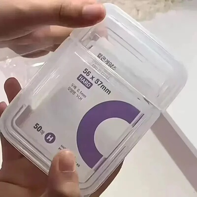 1-500Pcs Korea Card Sleeves HD Transparent Kpop Idol Card P