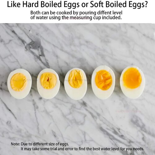 Electric Egg Cooker and Steamer 14 Egg Capacity Two Layer S