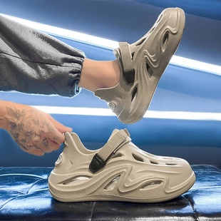 Men's Outdoor Sandals Sport Slippers Beach Slides Breathabl