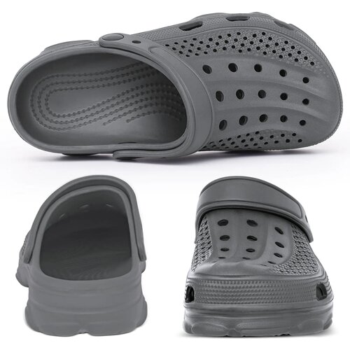Gacimy Men Clogs Slippers Summer EVA Garden Shoes Classic O