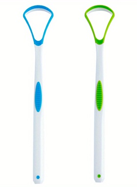 1/3/5pcs Tongue Scraper Oral Cleaner Brush Fresh Breath Cle