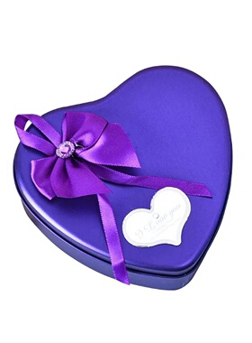 Heart-shaped Tin Box Soap Flower Valentine's Day Gift Immor