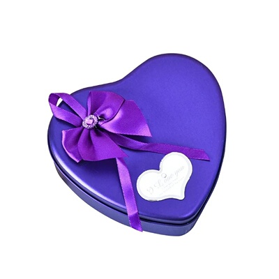 Heart-shaped Tin Box Soap Flower Valentine's Day Gift Immor