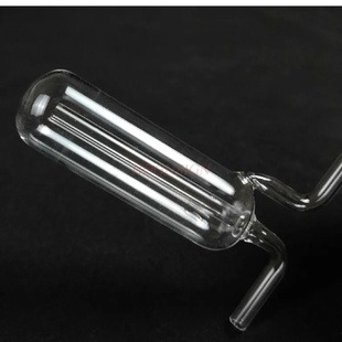 Condensing tube condenser straight condensing tube glass in