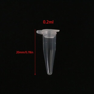 Wholesale Micro 0.2ml Centrifuge Tube 50 Test Tubes Transpa