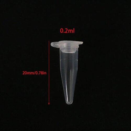 Wholesale Micro 0.2ml Centrifuge Tube 50 Test Tubes Transpa