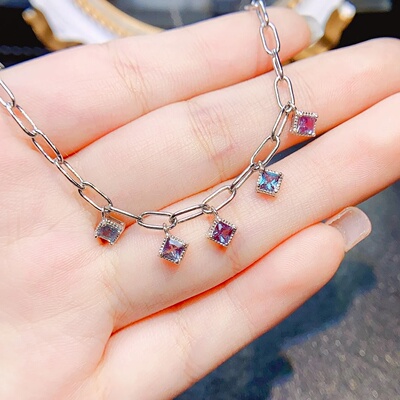 Antique Alexandrite Bracelet Genuine Alexandrite Bracelet B