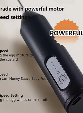 XIAOMI Electric Milk Frother Mini Handheld Wireless Powerfu