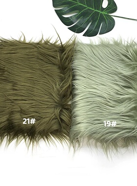 25x45cm 8cm Pile  Faux Fur Fabric For Patchwork Sewing Mate