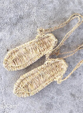 Straw Sandals for Men and Women Drift Beach Sandals Japanes