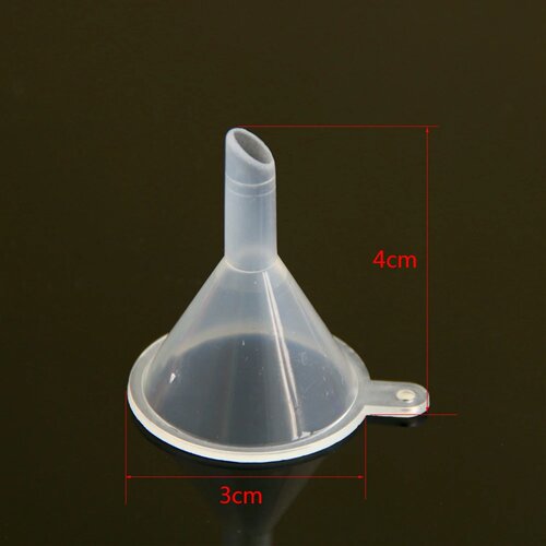 Wholesale 10 pcs/lot Plastic Small mini Funnels For Perfume