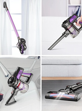 INSE N660 Cordless Vacuum Cleaner 160W Powerful Suction  6-