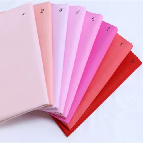160CM*50CM pink red solid color cotton fabric patchwork tis