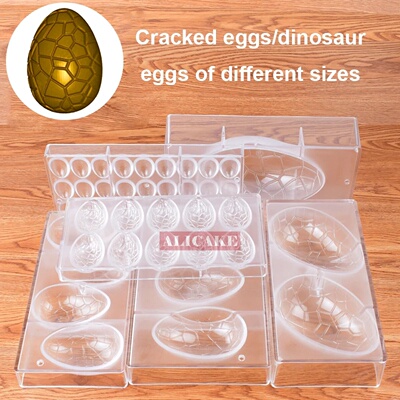 Happy Easter Polycarbonate Chocolate Mold Professional Egg