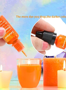 Candle Dyes Kit Liquid Colorant Pigment Set DIY Candle Maki