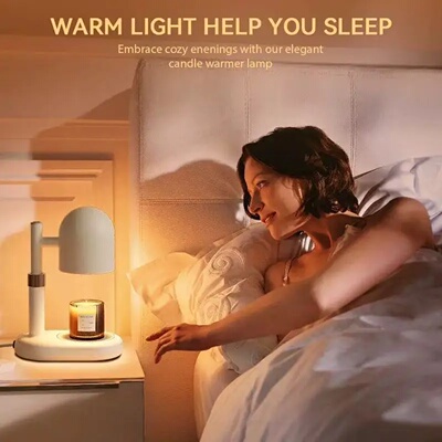 Candle Warmer Lamp Dimmable/ Timer Function Desk Light Safe