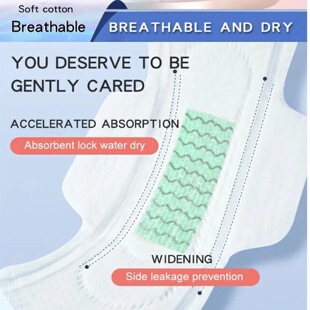 90Pcs/3Pack Anion Sanitary Pads Kill Bacteria Panty Liner A