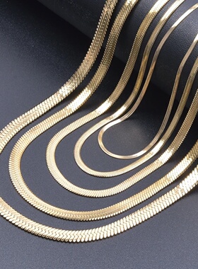 1/3pcs/Lot 40-45-50-55-60Cm Blade Snake Bone Chain Fashion