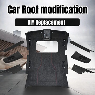 Car Roof Fabric Sky Headliner Cloth for Auto Upholstery Tru