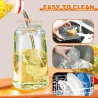 Kitchen Oil Spray Bottle Large Capacity Glass Oil Dispenser thumbnail 3