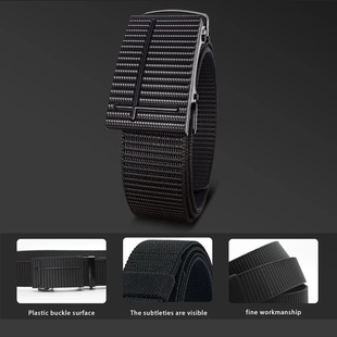 DOOPAI Men Belt Nylon Breathable Belts For Men Cowboy Desig