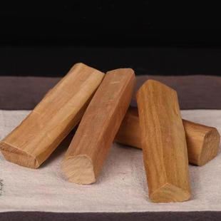 老山檀香原木段佛珠供香红檀木边角料吊坠车珠料黄花梨紫香薰雕刻