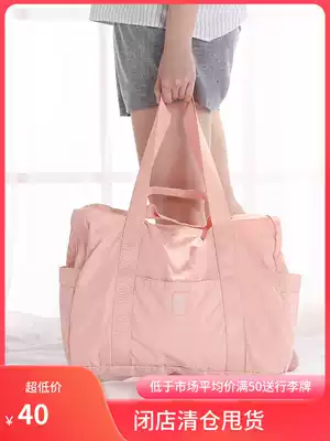 Travel folding travel large capacity lightweight oversized female hand luggage bag can be set trolley bag travel bag