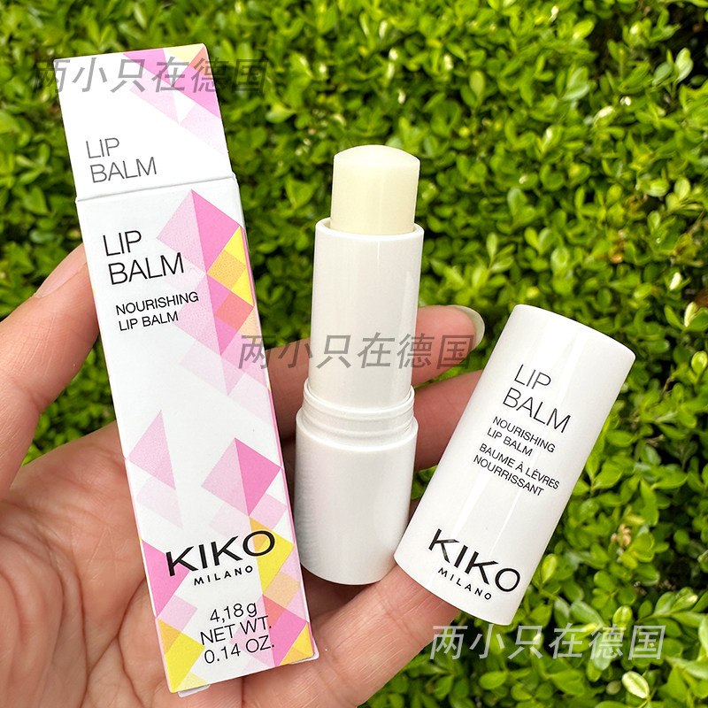 现货意大利Kiko保湿滋养润唇膏补水防干裂抚平唇纹不油腻4.18g