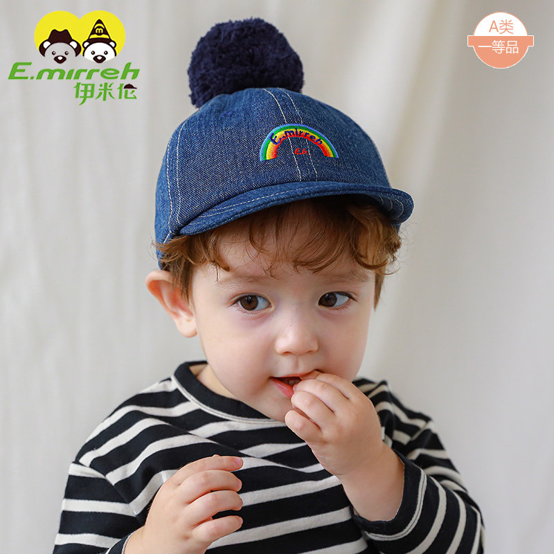 伊米伦婴儿棒球帽加绒加厚秋冬保暖男女宝宝鸭舌帽韩版儿童帽子潮,童装/婴儿装/亲子装,帽子,淘宝优惠券,粉丝福利购,淘宝优惠卷