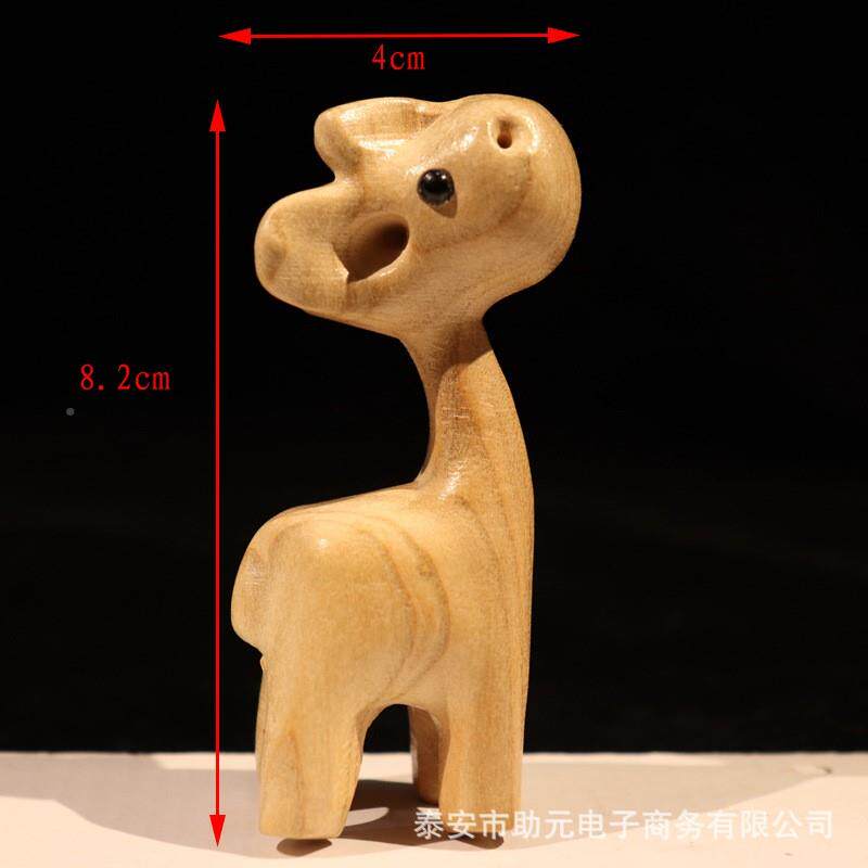 桃木长颈鹿饰小鹿雕摆件手把件工木艺品车摆件001装品制汽做使用感如何?