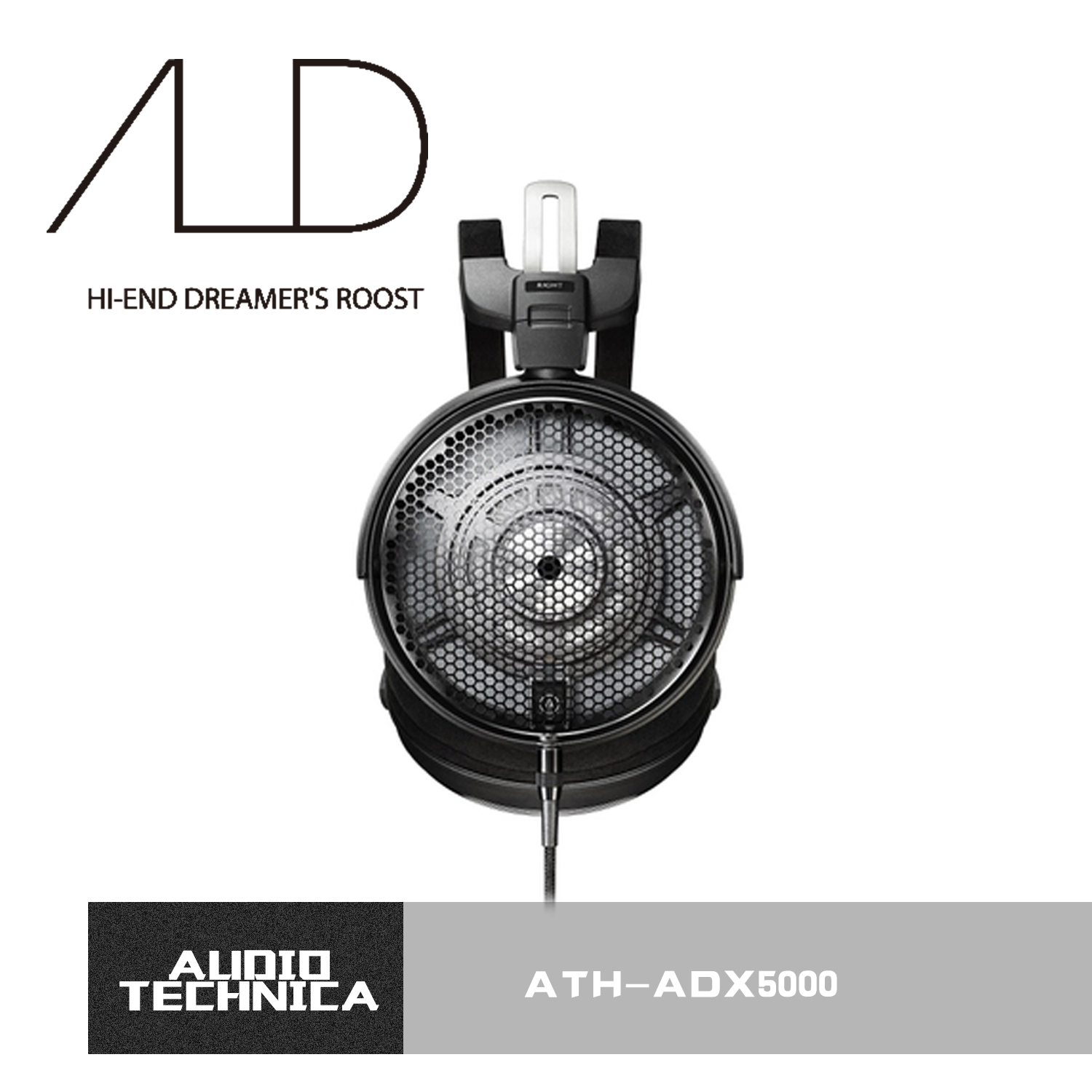 Audio Technica铁三角ATH-ADX5000旗舰头戴式耳机行货顺丰-AUD-封面