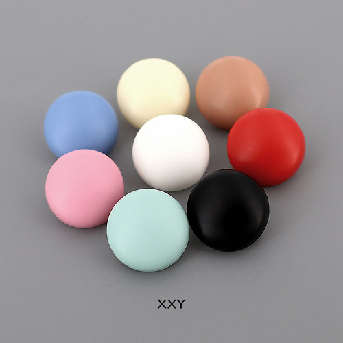 儿童卡通可爱简约馒头圆形纽扣