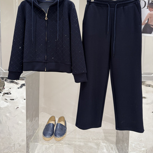 母亲婆婆休闲运动卫衣套装 端庄大气妈妈中年气质时尚 新款 2026春季