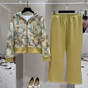 母亲婆婆休闲运动卫衣套装 端庄大气妈妈中年气质时尚 新款 2026春季