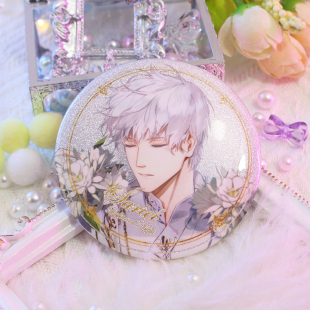 原创光与夜之恋周边齐司礼萧逸陆沉查理苏双闪马口铁吧唧徽章礼