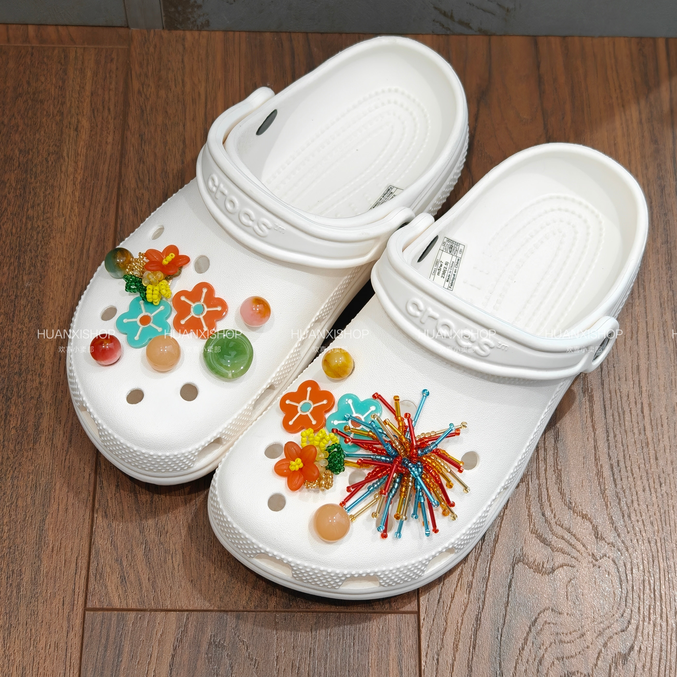 梦回丨卡骆驰洞洞鞋鞋扣crocs鞋花花朵国风鞋面装饰扣可配汉服diy