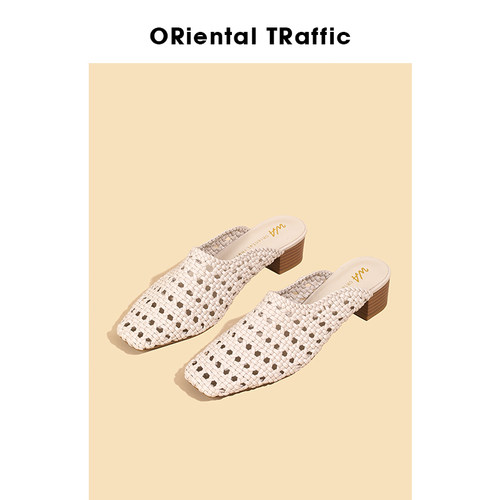ORientalTRaffic镂空简约中跟