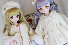 【Amaris 】暖暖哒 四分洋装 MDD/MSD/RL巨婴 bjd jk裙 娃衣