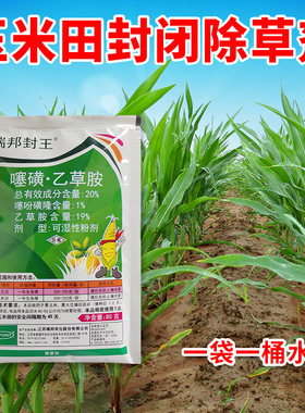 玉米田封闭除草剂禾阔双除不伤苗