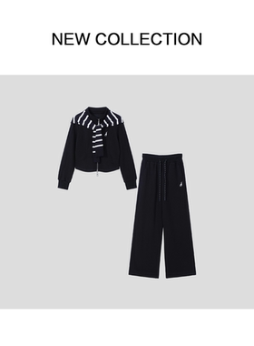 D5536010女装甜美清新上衣时尚套装通勤休闲风-36010