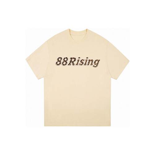 88rising 高克重纯棉美式cleanfit复古高街创意品牌字母数字logo