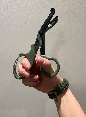 Second team 江队副 同款 正品 户外战术 军绿色 小剪刀